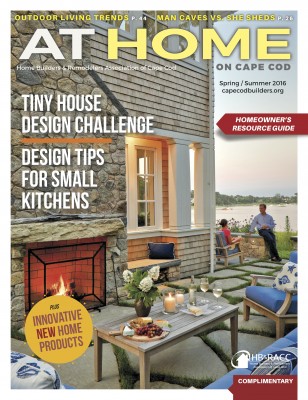 Cover of At Home on Cape Cod Magazine (Spring / Summer 2016) | | Brian